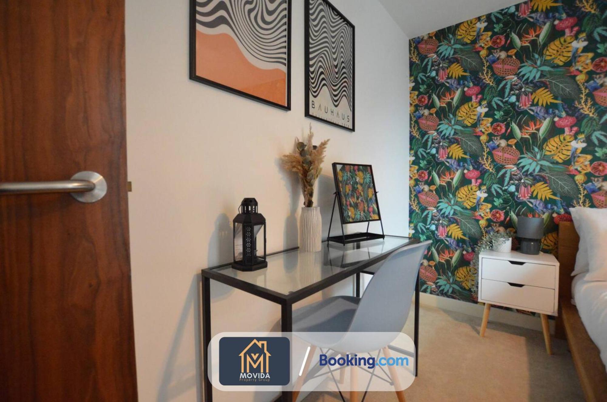 Lgi Stunning 1 Bedroom Apartment By Movida Property Group Short Lets & Serviced Accommodation Leeds  Exterior photo